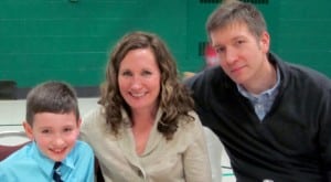 Submitted Second-grader Luke Nedved celebrated his First Reconciliation on Feb. 7 at St. Helen Church. He is with his parents, Maureen and Mark Nedved.