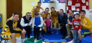 Submitted NDCL’s varsity basketball team recently visited Broadmoor Elementary School (MRDD) to compete in a game, tour the facility and spend time with the students. With the Broadmoor students and staff are Tyler Sabath, coach Chris Polous, Michael Shubert, Mark Kostelac, Aidan Mlachak, Ryan Sabo, Brendan Leininger and Dan Bosworth.
