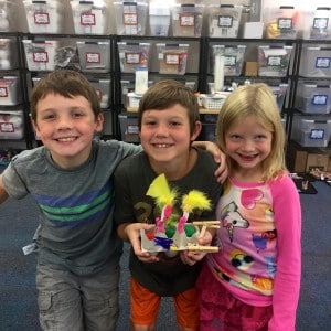 Submitted Gurney Elementary School students explore the unknown through the new Project Lead the Way program.