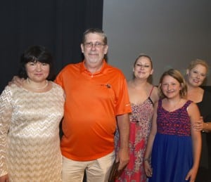 Submitted Jeff McLean, 7-12 campus head custodian, is the Chagrin Falls Exempted Village Schools Staff Employee of the Year. He is pictured with his family.