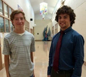 Submitted The National Merit Scholarship Program has recognized West Geauga students James Pusterhofer as a semifinalist and Jorge Miller as a commended scholar.