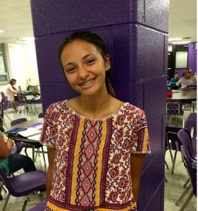 Submitted “The iPads are very efficient and connect us to our teachers easily,” says Berkshire High School senior Samantha Kasar in reference to all high school students receiving an iPad at the beginning of the school year.