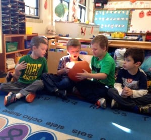 Submitted Kindergartners in Kyle Manson's class at Park School clearly enjoyed their recent Pumpkin Exploration unit. The students measured the size and observed the characteristics of the outside of a pumpkin, learned about the life cycle of a pumpkin, observed the inside of the pumpkin with their five senses and later tasted and described pumpkin seeds.