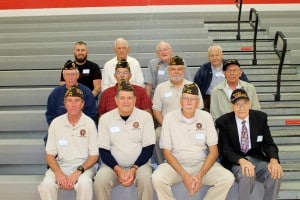 Submitted Local veterans attend a special recognition breakfast and ceremony at Cardinal High School Nov. 9. The CHS Key Club organized the event to honor and thank them for their service.
