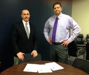 Submitted Westwood Elementary School, Robert C. Lindsey Elementary School and West Geauga Middle School received 2016 Momentum Awards from the Ohio State Board of Education. From left are Superintendent Rich Markwardt and Principal Ron Dahlhofer.