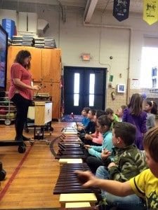 Submitted Students in Samantha Putterbaugh's music classes at Hambden Elementary School are busy practicing for their upcoming holiday concert on Dec. 15. Students in kindergarten through second-grade will be performing.